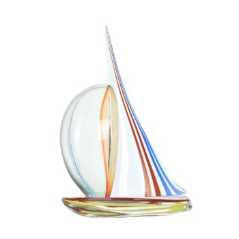 Barca A Vela Con Canne